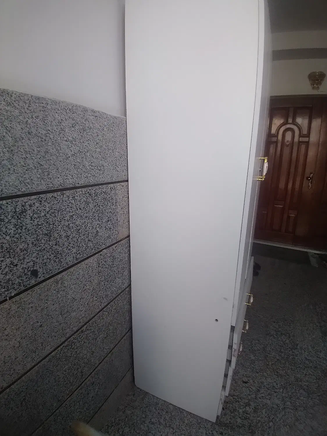 کمد سفید دو در و سه کشو دراوری|جاکفشی، کمد، دراور|کرج, عظیمیه|دیوار