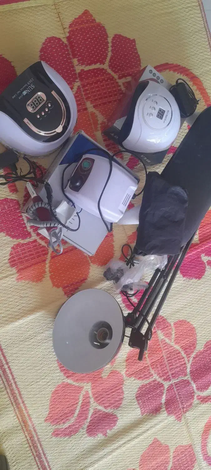 وسایل کاشت ناخون کامل|آرایشی، بهداشتی، درمانی|فردیس, شهرک ارم|دیوار