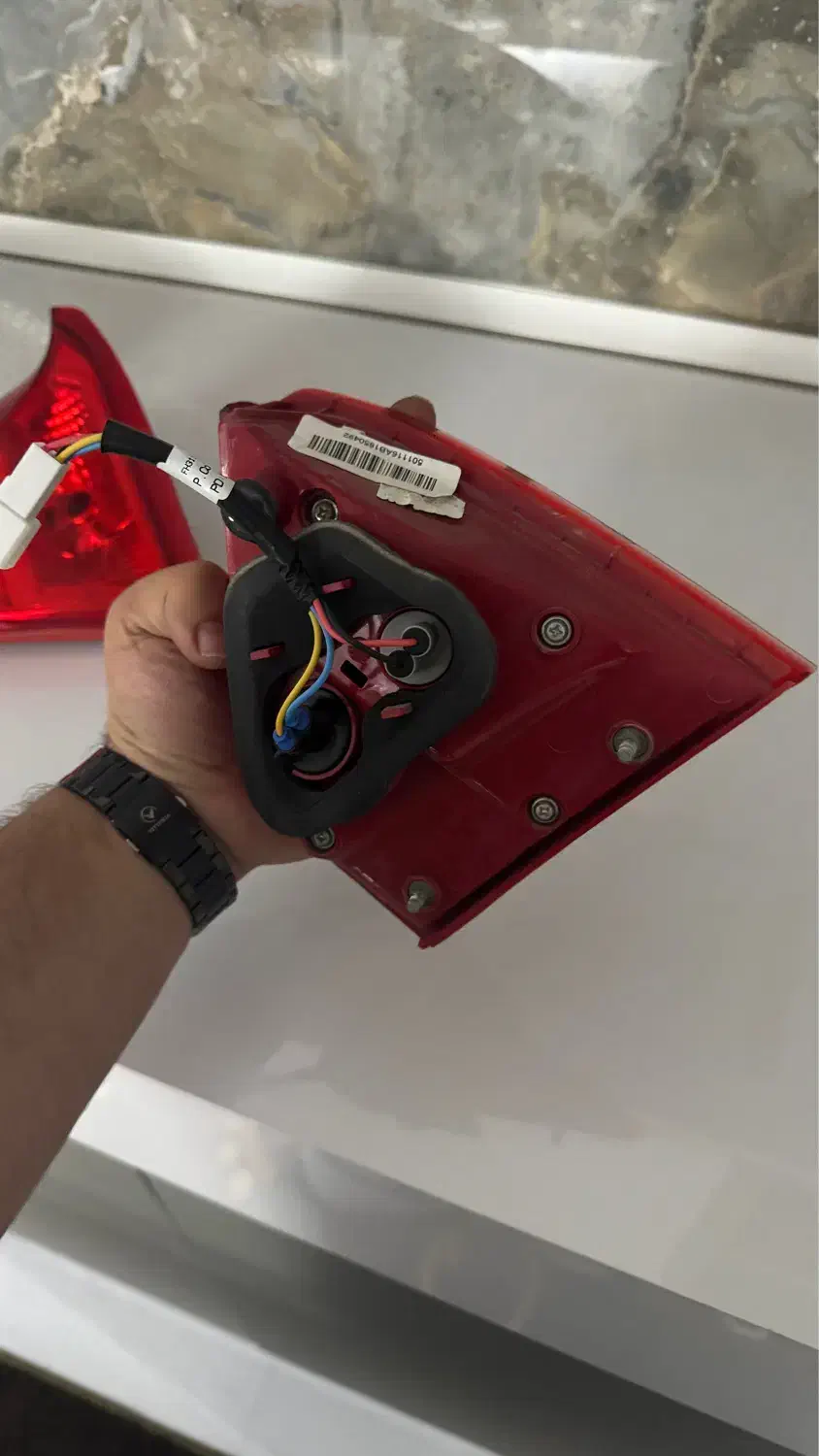 چراغ عقب کوییک روی صندوق و فنر کوییک|قطعات یدکی و لوازم جانبی|اردبیل, |دیوار