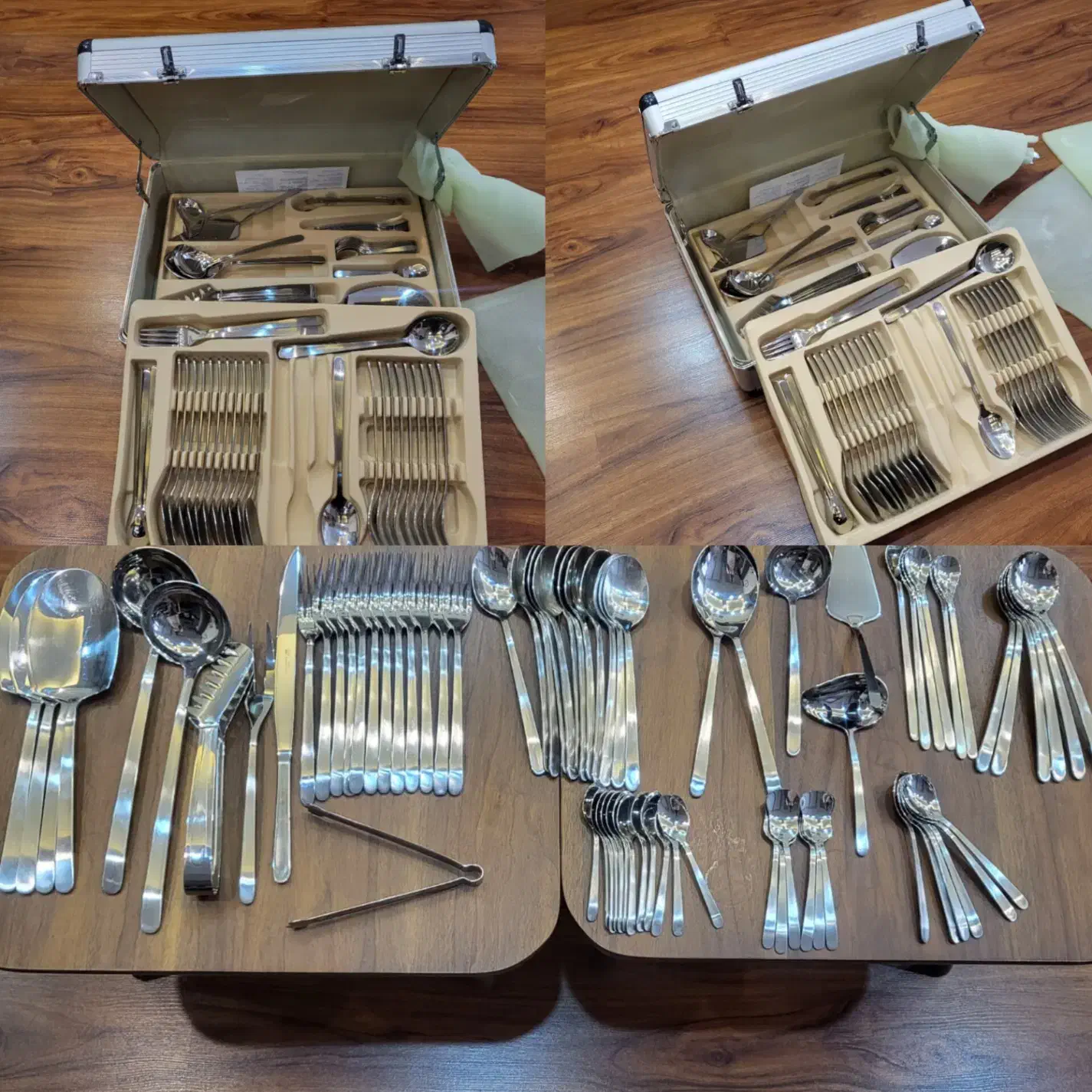 سرویس قاشق چنگال ۱۲نفره در حد نو نو|ظروف سرو و پذیرایی|کرج, شهرک احمدیه‎|دیوار