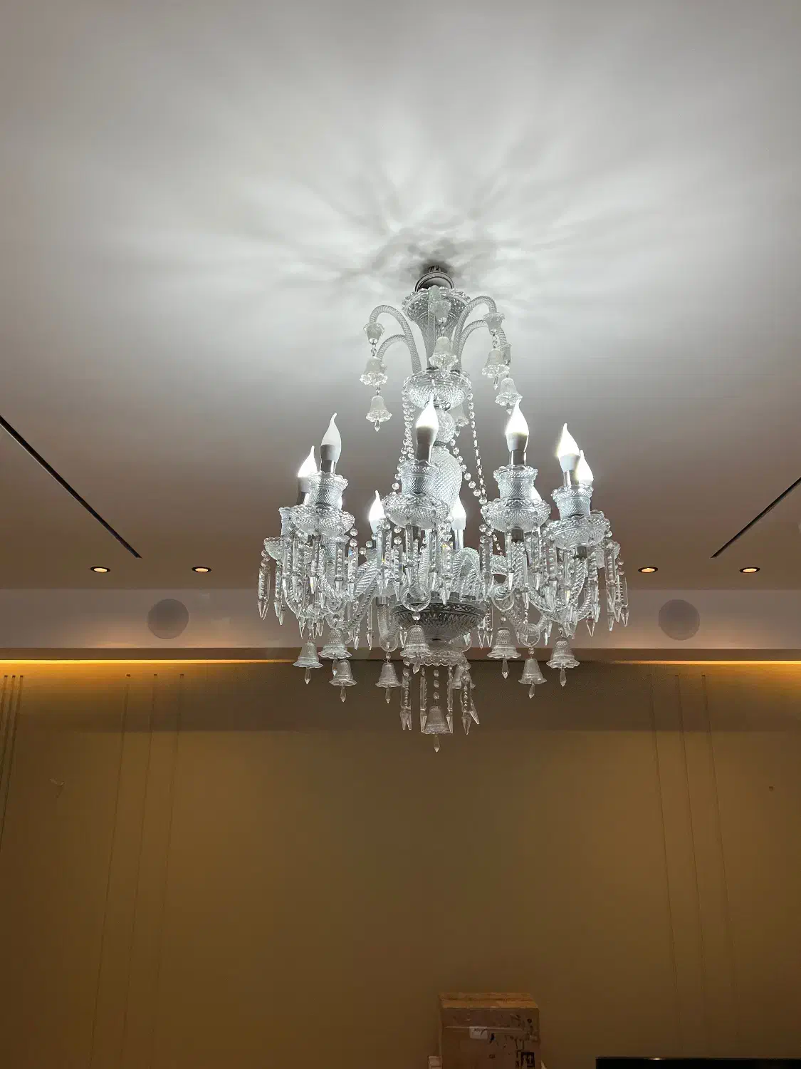 دو عدد لوستر ۱۰ شاخه با دیوار کوب|لوستر و چراغ آویز|تهران, تهرانپارس غربی|دیوار