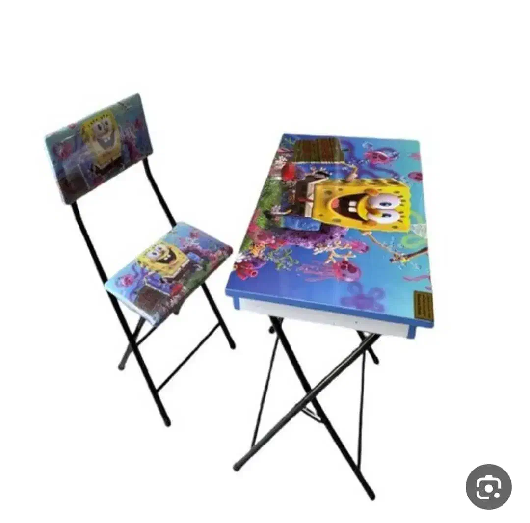 میز تحریر باب اسفنجی|اسباب و اثاث بچه|برازجان, |دیوار