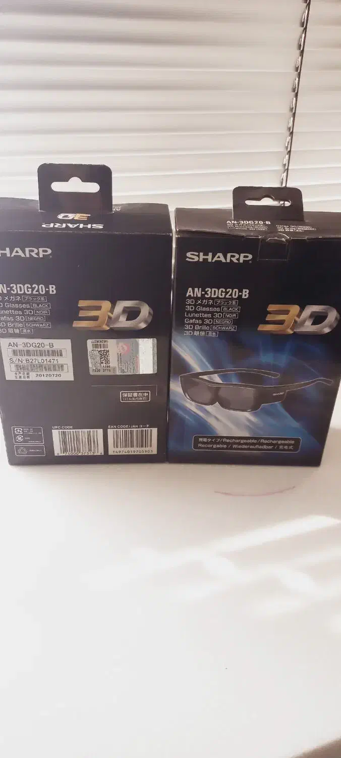 عینک   3D تلویزیون شارپ|تلویزیون و پروژکتور|تهران, خواجه نظام الملک|دیوار