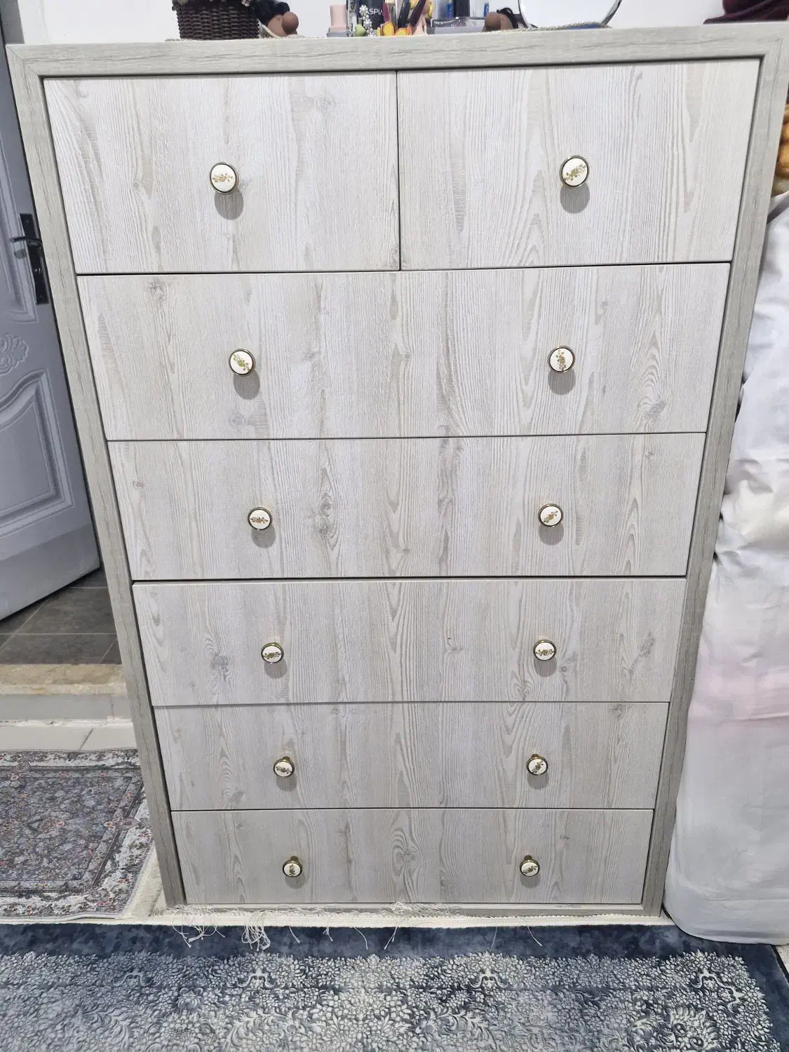 دراور ۷ کشو تمام mdf|جاکفشی، کمد، دراور|شهریار, رضی آباد بالا|دیوار