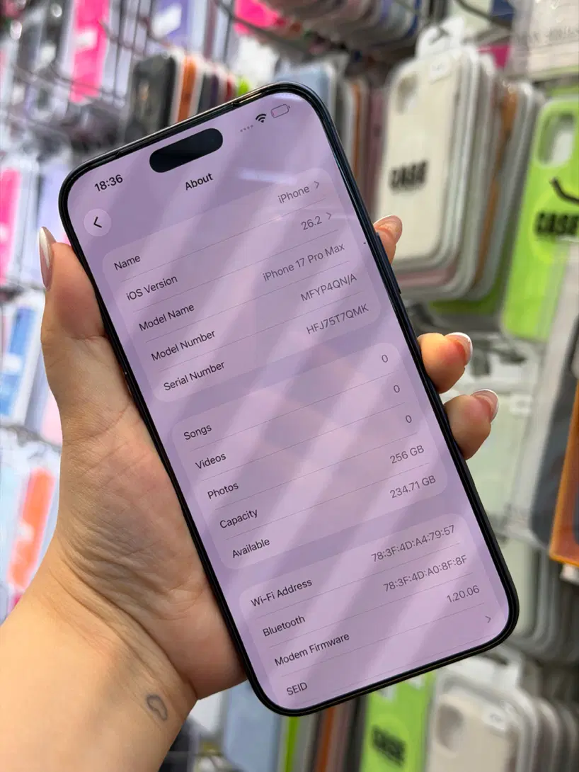 Iphone 17 Pro Max QN 100|موبایل|اهواز, نادری|دیوار