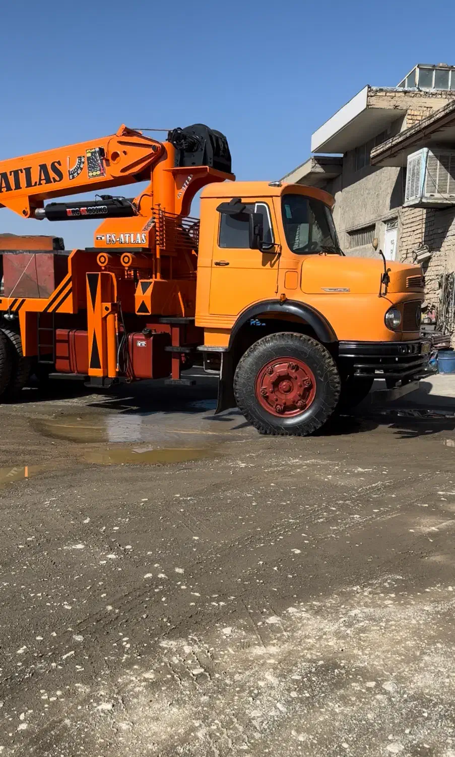 جرثقیل ده چرخ ۳ کشاب ۱۵ تن|خودرو سنگین|زاهدان, |دیوار