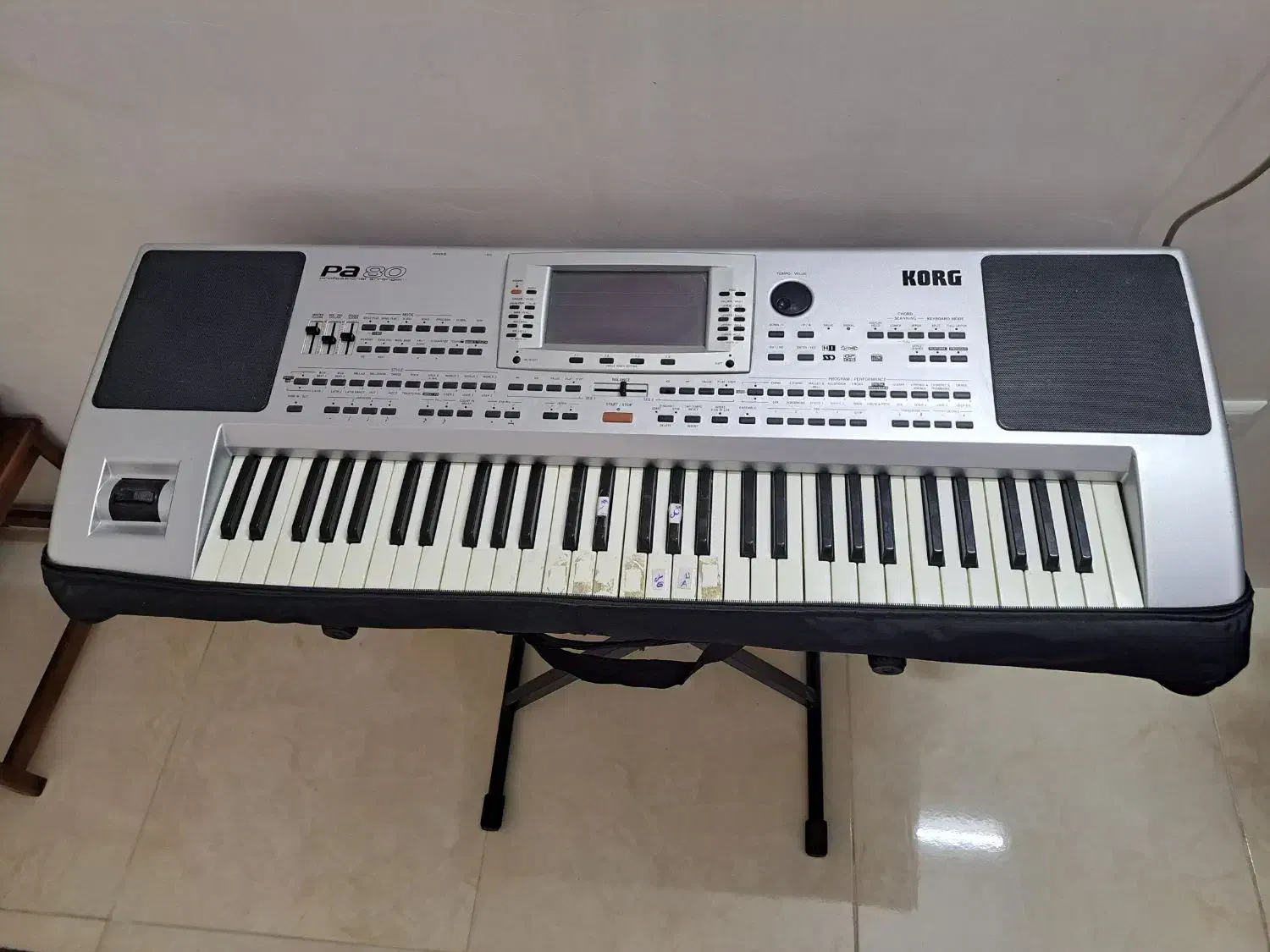 ارگ PA80|پیانو، کیبورد، آکاردئون|شاهرود, |دیوار