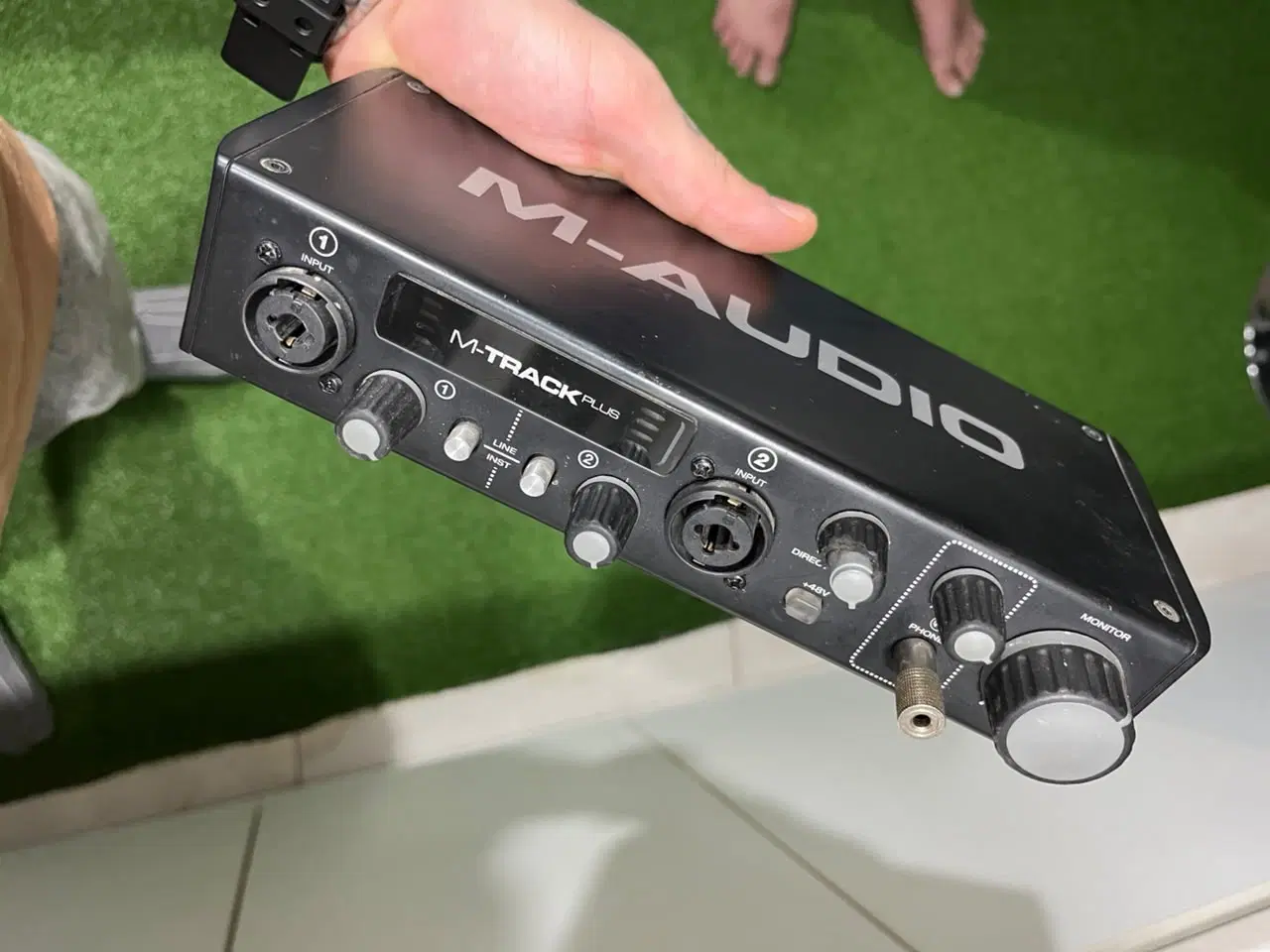کارت صدا m-audio مدل m-track plus|آلات موسیقی|تهران, بریانک|دیوار