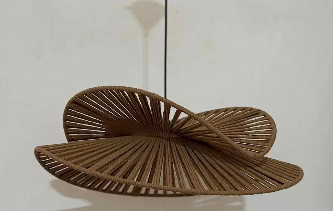 لوستر رافیا و مکرومه با بالاترین کیفیت|لوستر و چراغ آویز|تهران, نازی‌آباد|دیوار