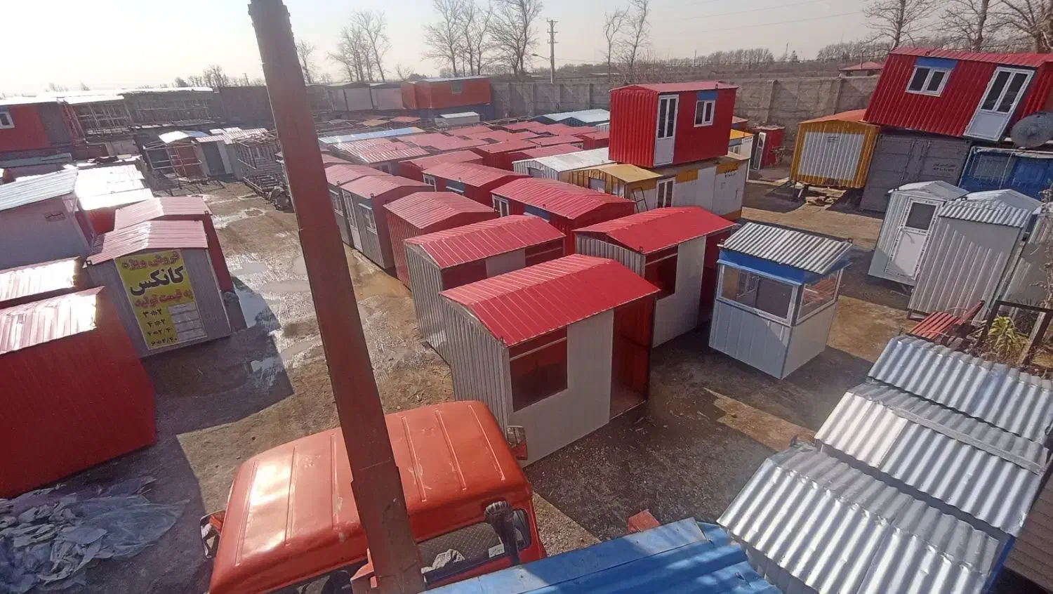 کانکس۲×۴ شهرک صنعتی گلگون|مصالح و تجهیزات ساختمان|اندیشه, اندیشه فاز ۱|دیوار