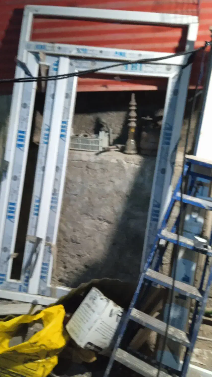 پنجره  و درب بالکن پی وی سی|مصالح و تجهیزات ساختمان|سرعین, |دیوار