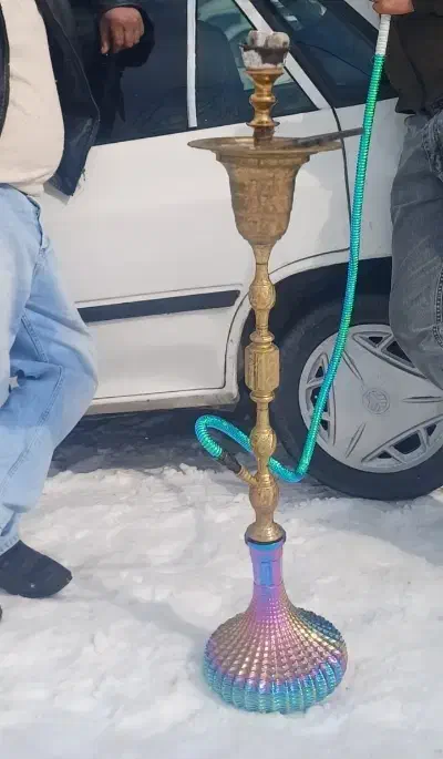 قلیان برنجی|صنایع دستی و سایر لوازم تزئینی|ورامین, ورامین|دیوار