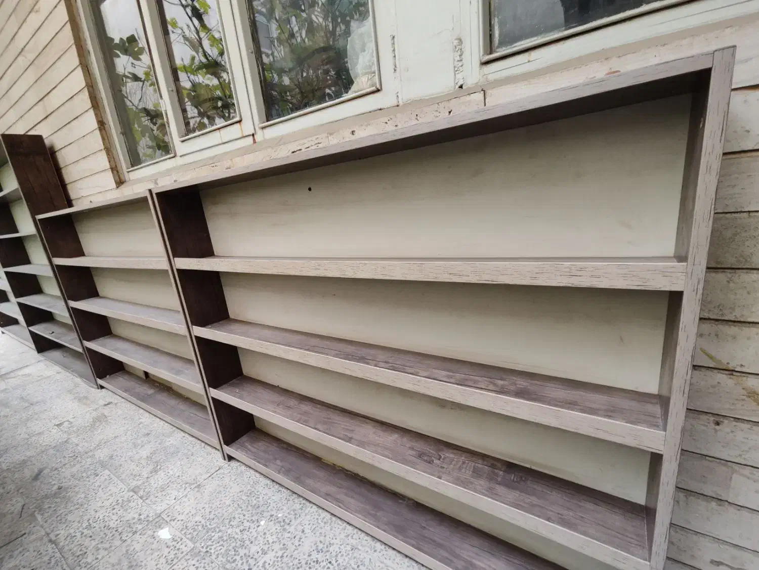 چند عدد قفسه|کتابخانه، شلف، قفسه‌های دیواری|کرج, اتحاد|دیوار