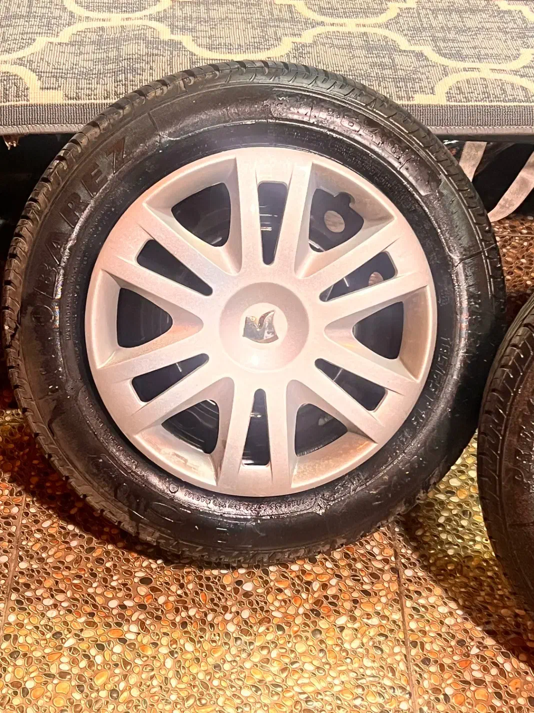 رینگ فولادی و لاستیک|قطعات یدکی و لوازم جانبی|لنجان, |دیوار