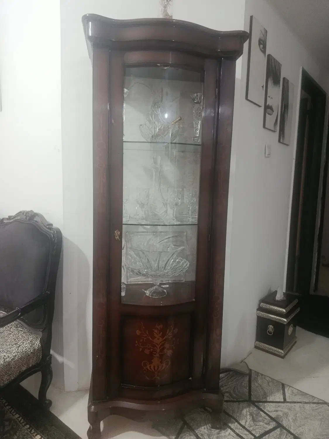 بوفه|بوفه، ویترین، کنسول|گلبهار, شهر جدید گلبهار|دیوار