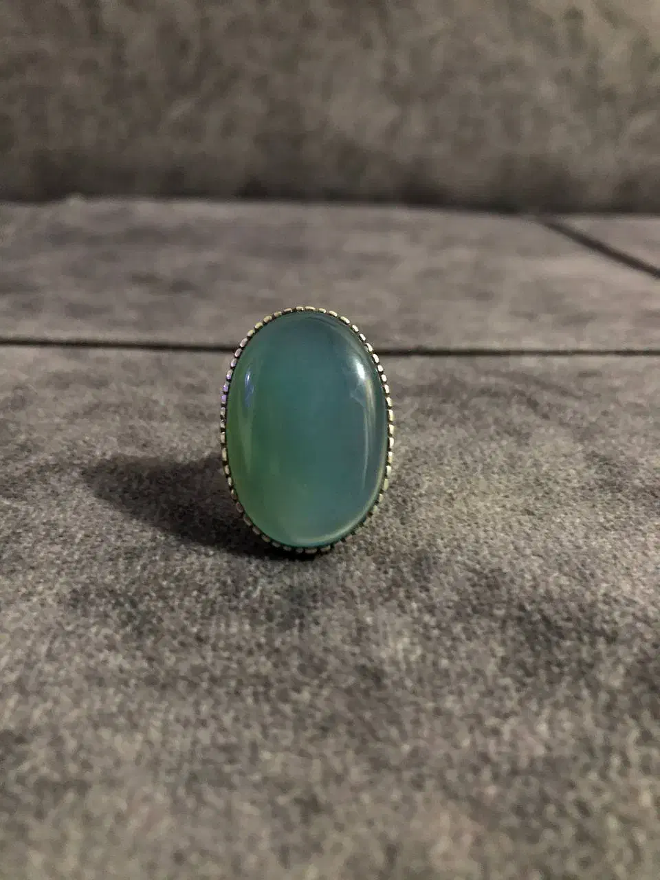 انگشتر عقیق آبی|جواهرات|رشت, دخانیات|دیوار