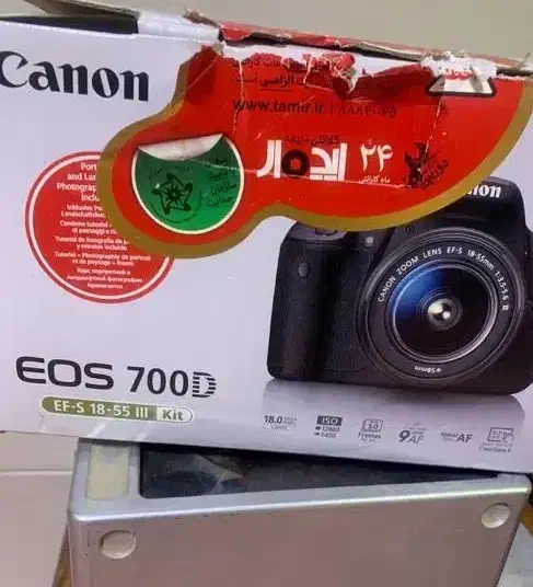 مل درباره دوربین Canon EOS 700D|دوربین عکاسی و فیلمبرداری|اهر, |دیوار