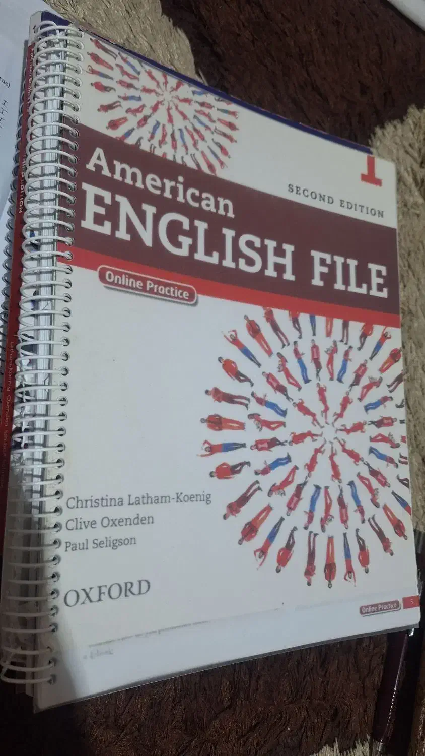 American english file 1|کتاب و مجله آموزشی|شاهین‌شهر, نظامی|دیوار