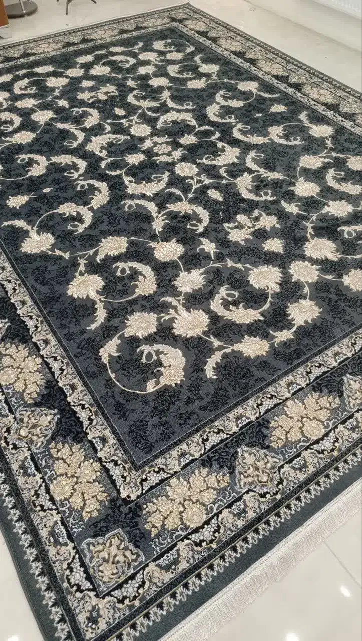 فرش 12 متری سنگین نخ اکرولیک ارزانکده فرش فانوس|فرش|بیرجند, |دیوار