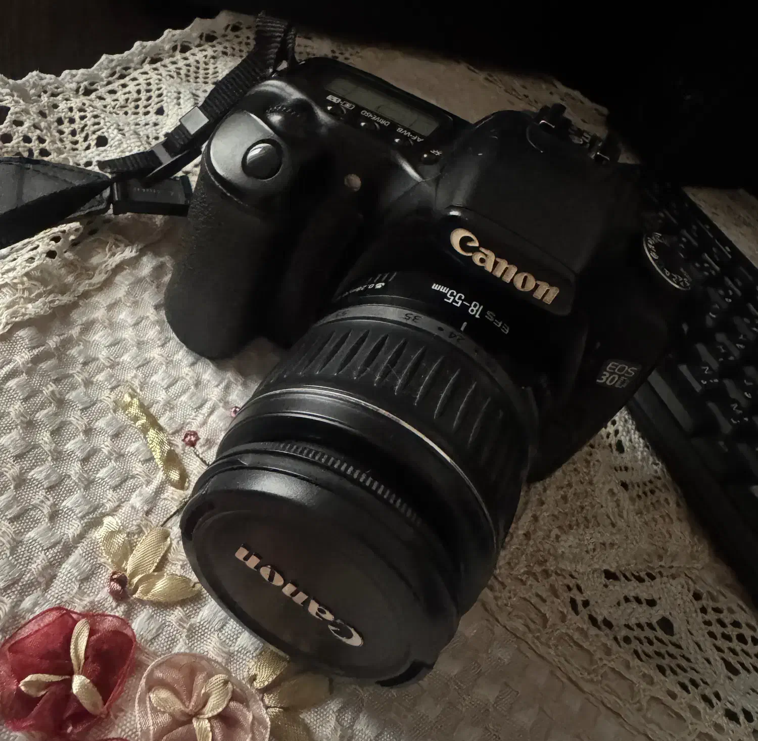 دوربین کانن 30D همرا با لنز 55-18|دوربین عکاسی و فیلم‌برداری|رشت, رشتیان|دیوار