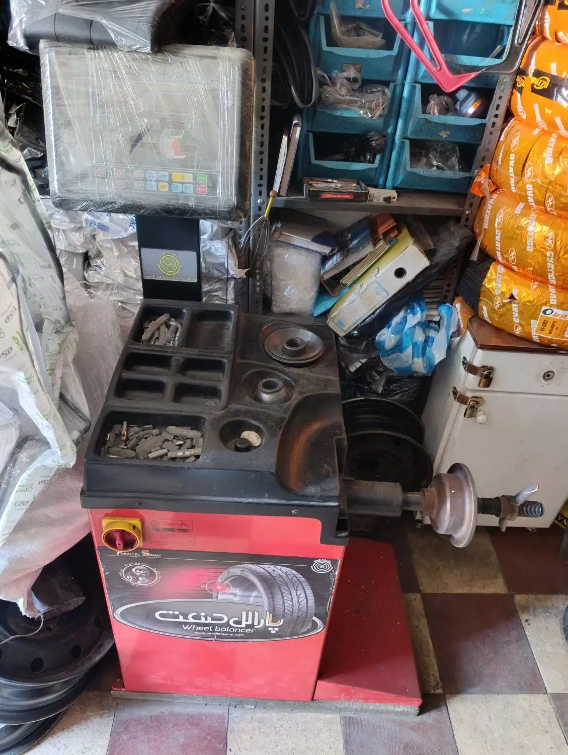 لاستیک درآر بالانس پمپ باد|ماشینآلات صنعتی|میاندوآب, |دیوار