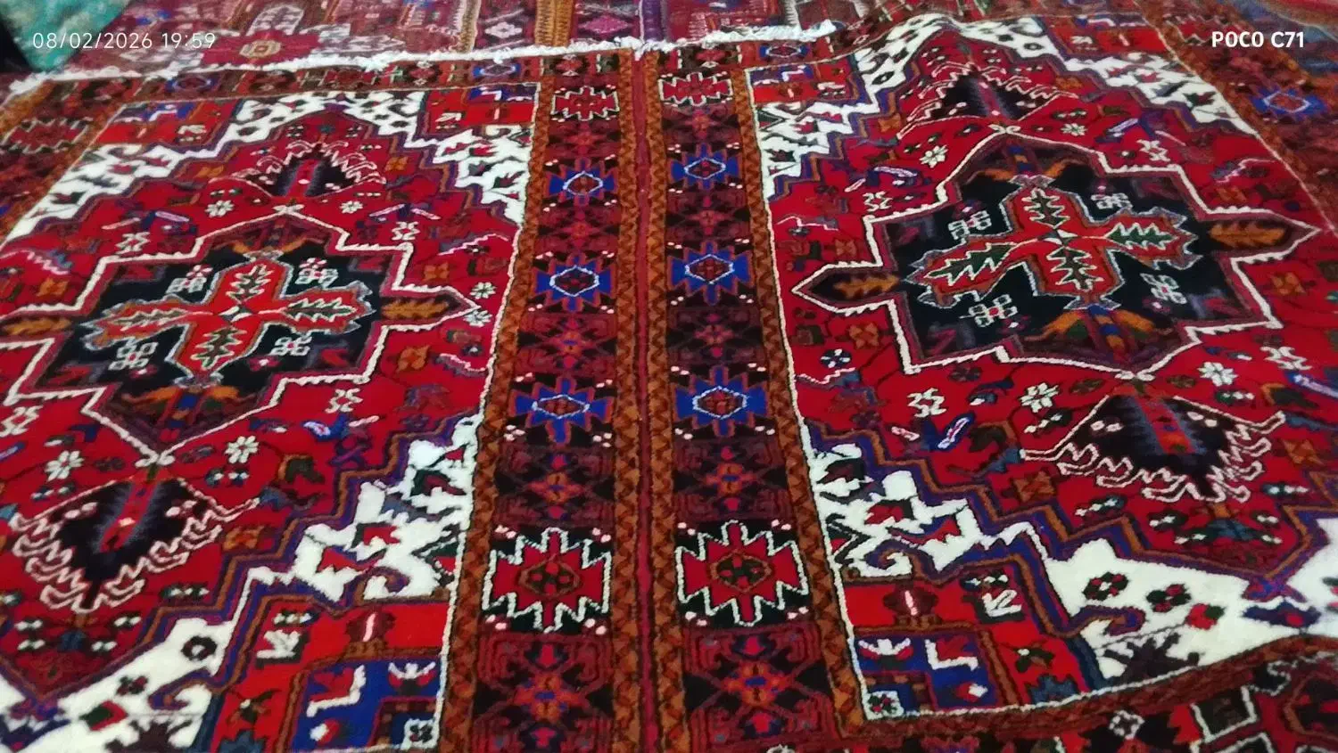 یک جفت فرش دستبافت ۶متری|فرش|اهر, |دیوار