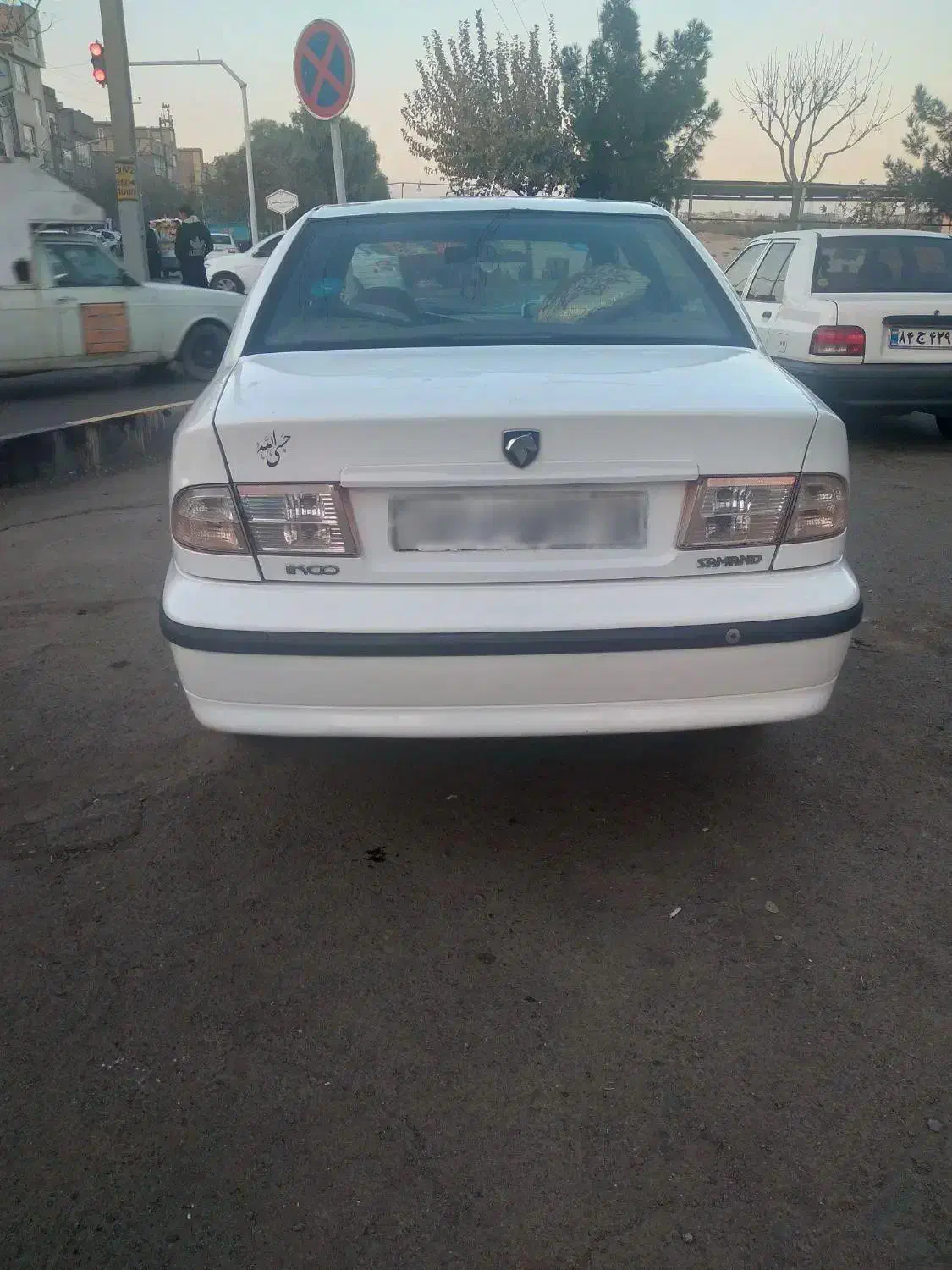 سمند LX مدل ۹۰ سفید|خودرو سواری و وانت|قم, علی آباد|دیوار