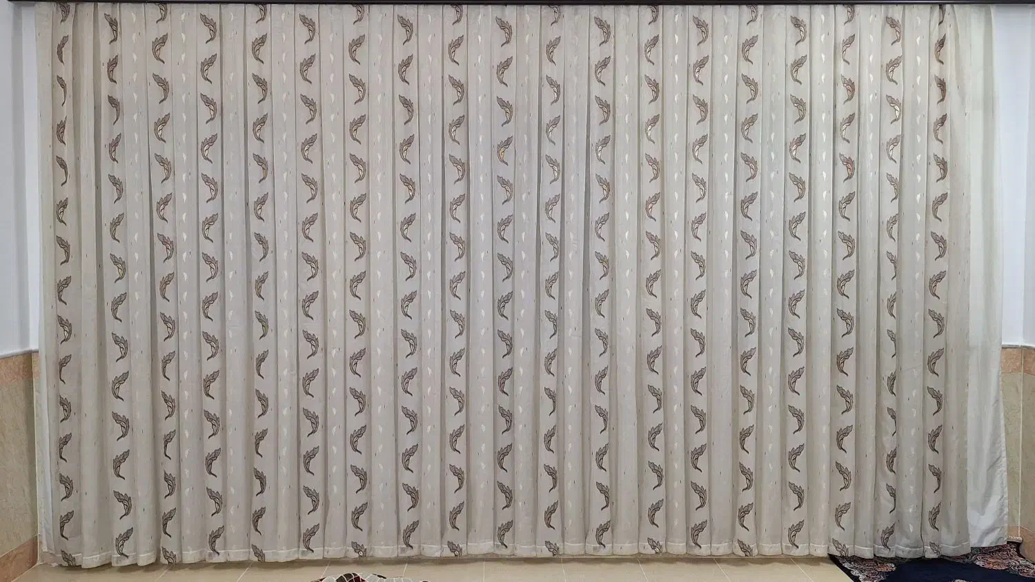 پرده|پرده، رانر، رومیزی|قم, سنگ بند|دیوار