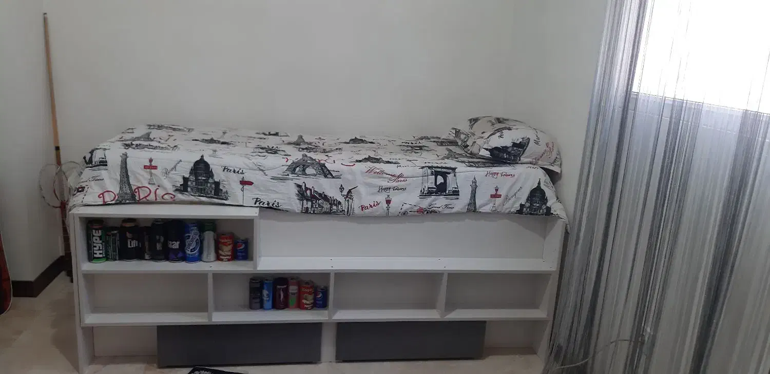 تخت mdf به همراه تشک|تشک تختخواب|کرج, فاز ۵ مهرشهر|دیوار