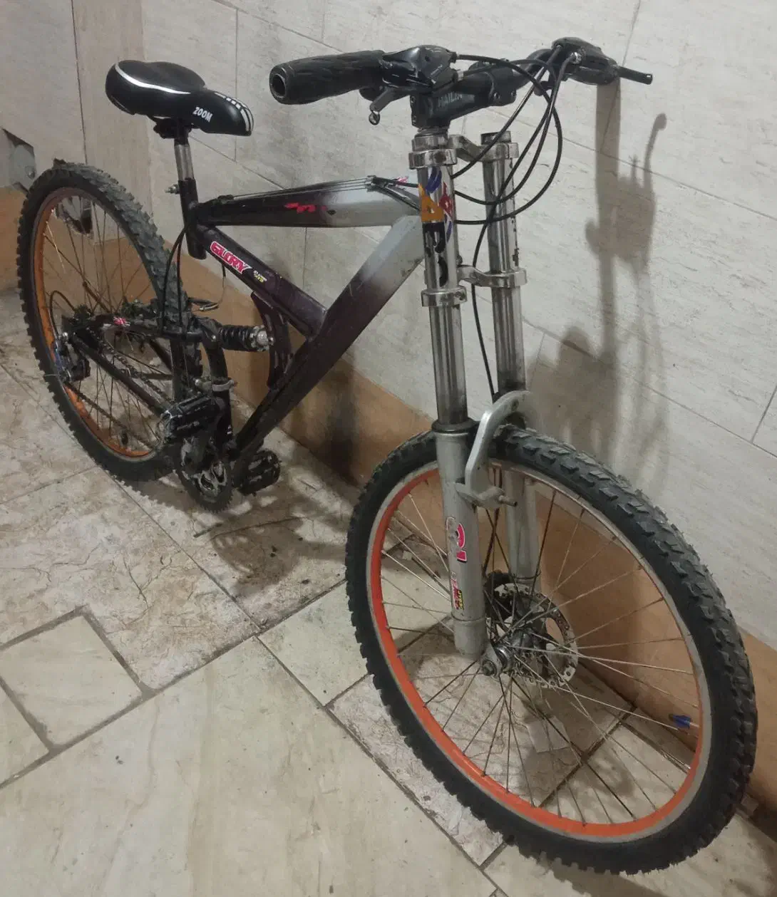 دوچرخه 26 کمکدار دنده ای حرفه ای|دوچرخه، اسکیت، اسکوتر|قزوین, |دیوار