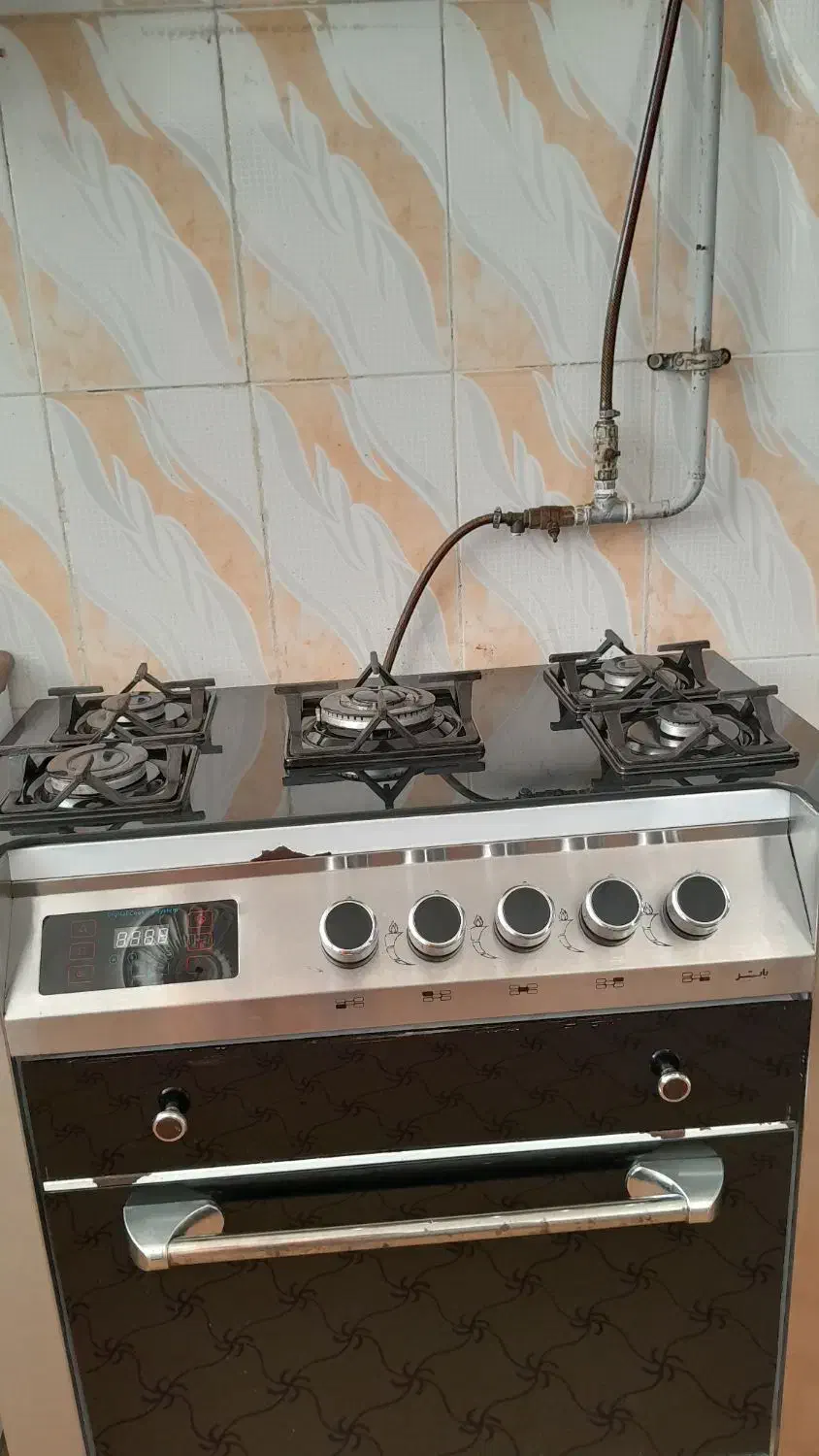 گاز پنج شعله طرح فر|اجاق گاز و لوازم برقی پخت‌وپز|علی‌آباد کتول, |دیوار