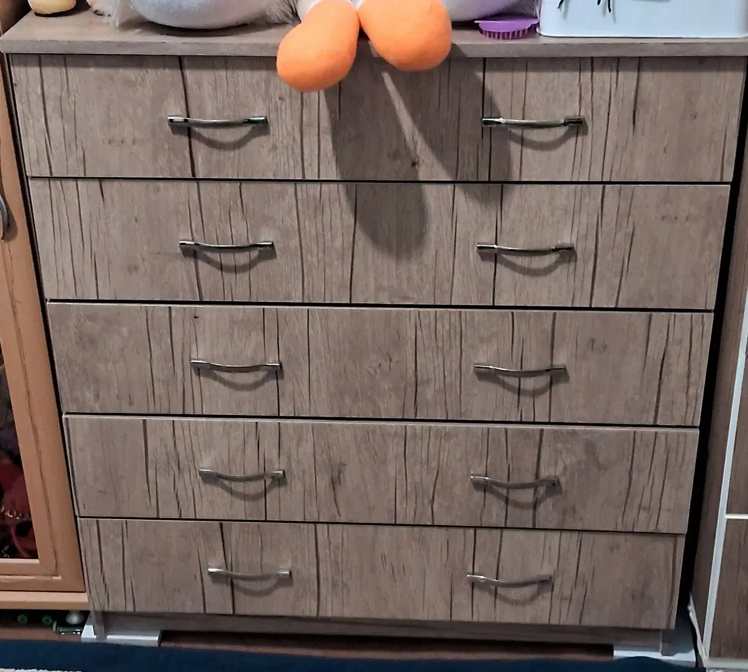 دلاورام دی اف اصل ریلی ۵کشوی ۲۷۰۰۰۰|جاکفشی، کمد، دراور|مهاباد (آذربایجان غربی), |دیوار