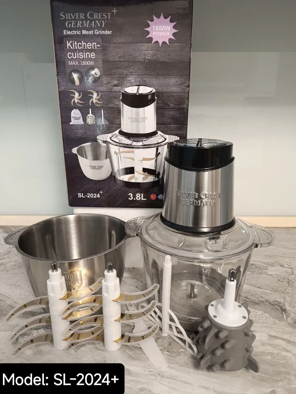 مدل +SL-2024 دو کاسه سیلورکرست پلاس|خردکن، آسیاب، غذاساز|تهران, امین حضور|دیوار