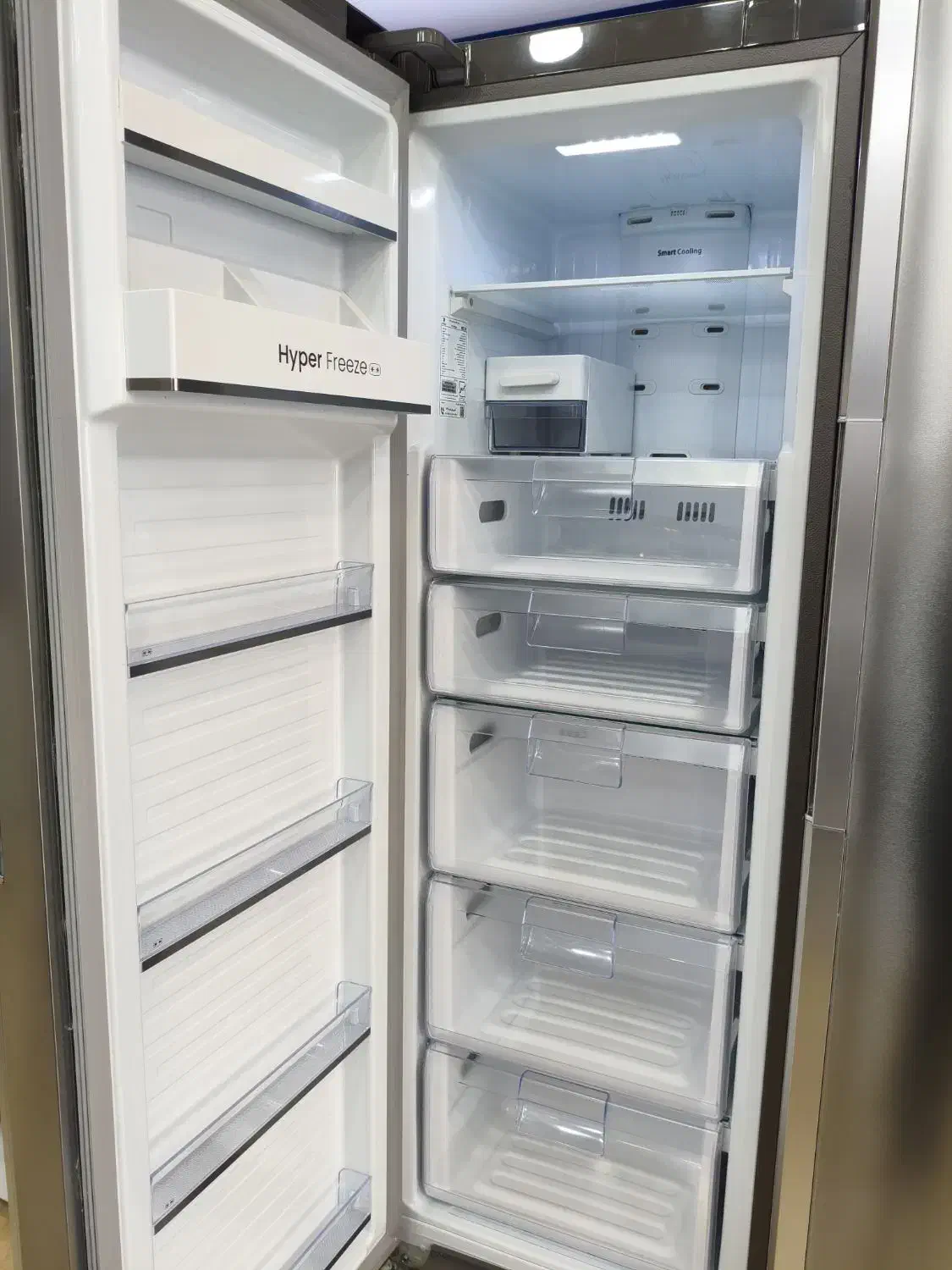 دوقلو اسنوا *سفید و استیل *|یخچال و فریزر|مشهد, هنرور|دیوار