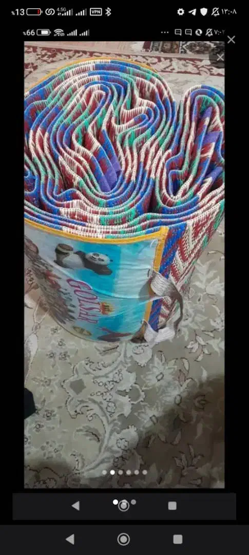 پلمپ زیر انداز|فرش|ایذه, |دیوار