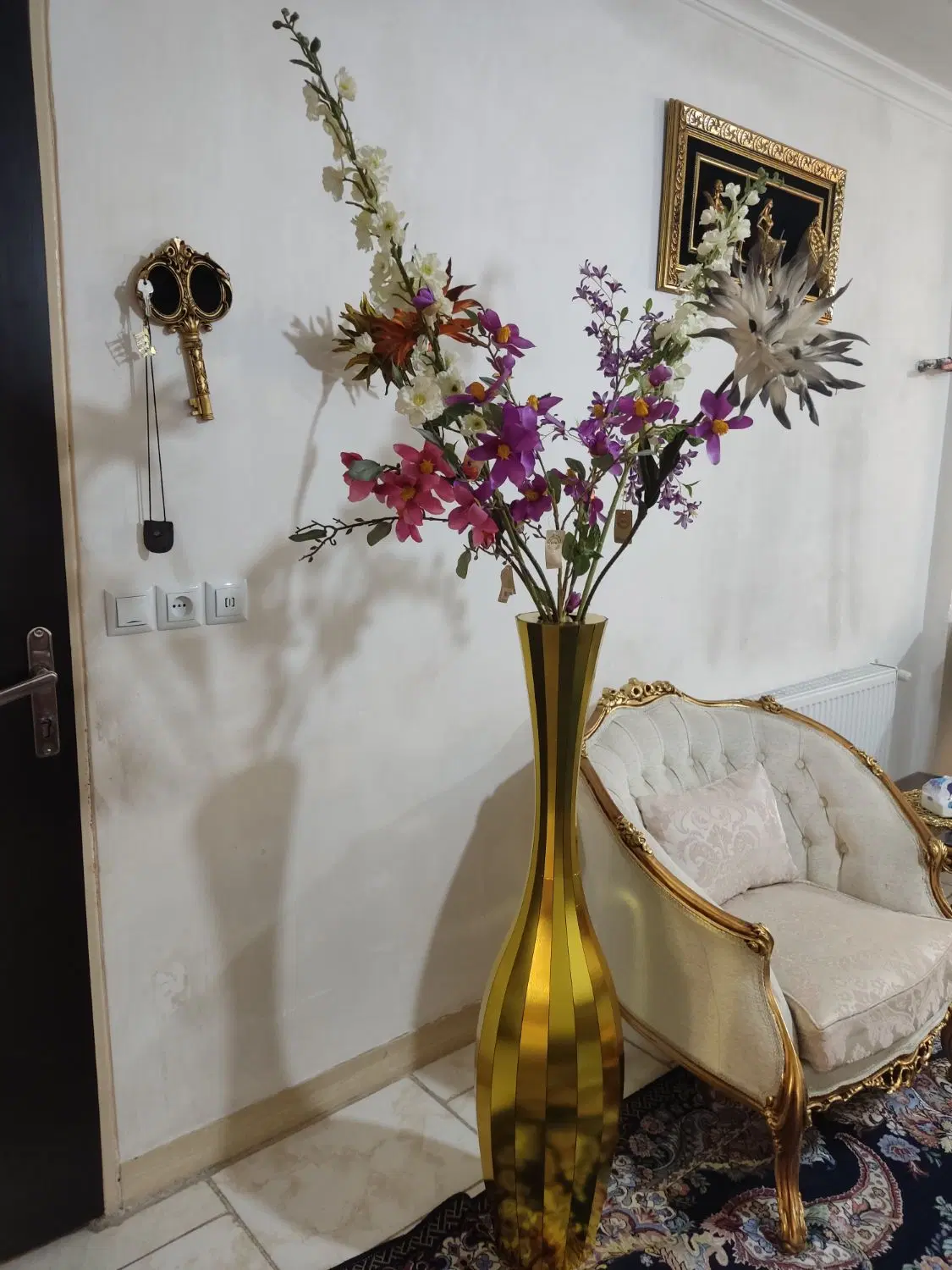 گل و گلدون|گل مصنوعی|مشکین‌دشت, |دیوار