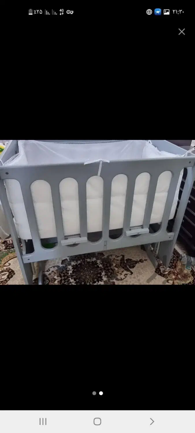 تخت کنار مادر|تخت و صندلی بچه|رشت, پیرکلاچای|دیوار