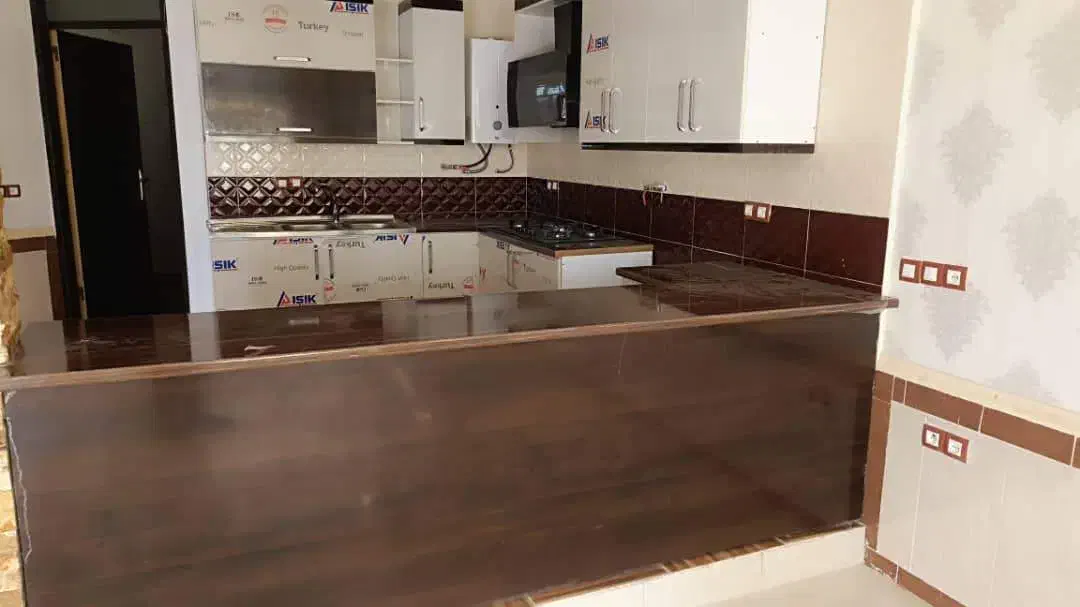 کابینت تمام هایگلاس ۸ متر با هود و ...|مصالح و تجهیزات ساختمان|کازرون, |دیوار