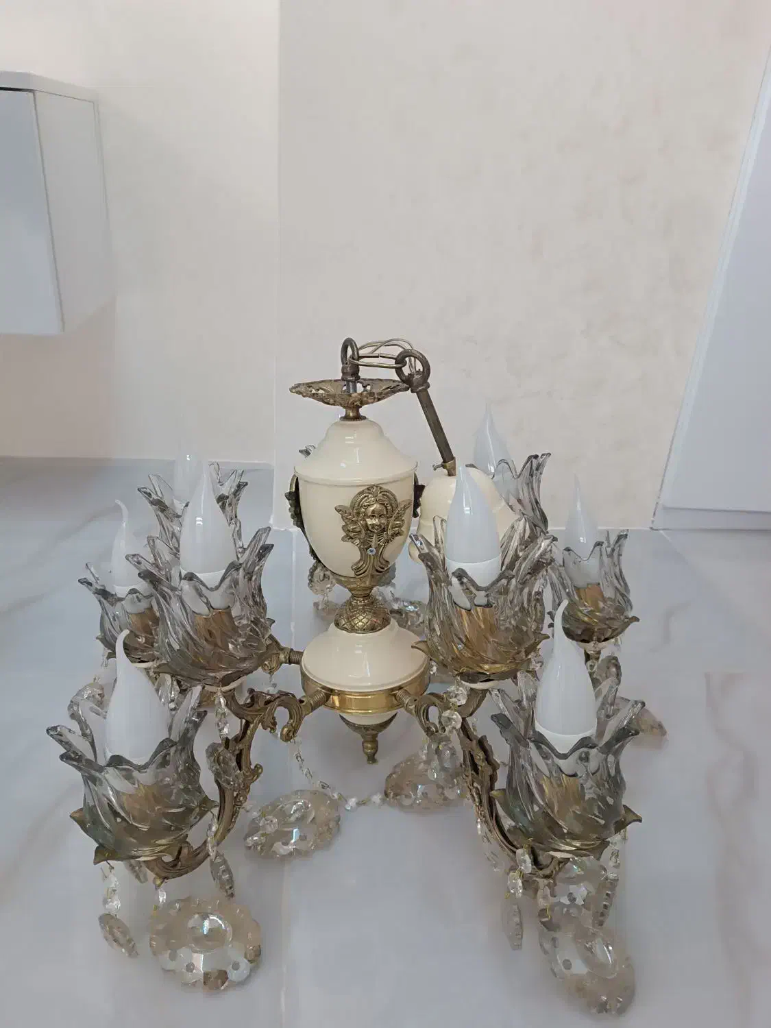 لوستر|لوستر و چراغ آویز|اردبیل, |دیوار