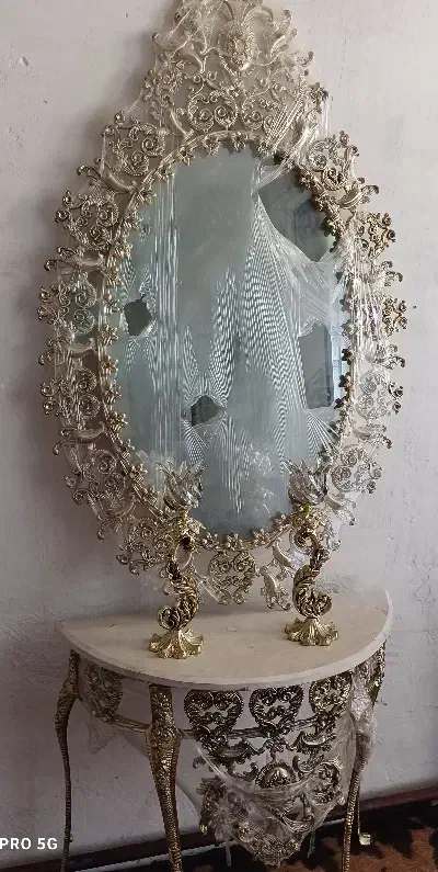 آینه و شمعدان|صنایع دستی و سایر لوازم تزئینی|بناب, |دیوار