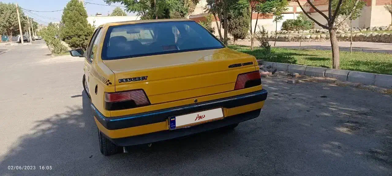 تاکسی پژو چهارصد و پنج سال نو و پنج|خودرو سواری و وانت|اسلامشهر, شهرک واوان|دیوار