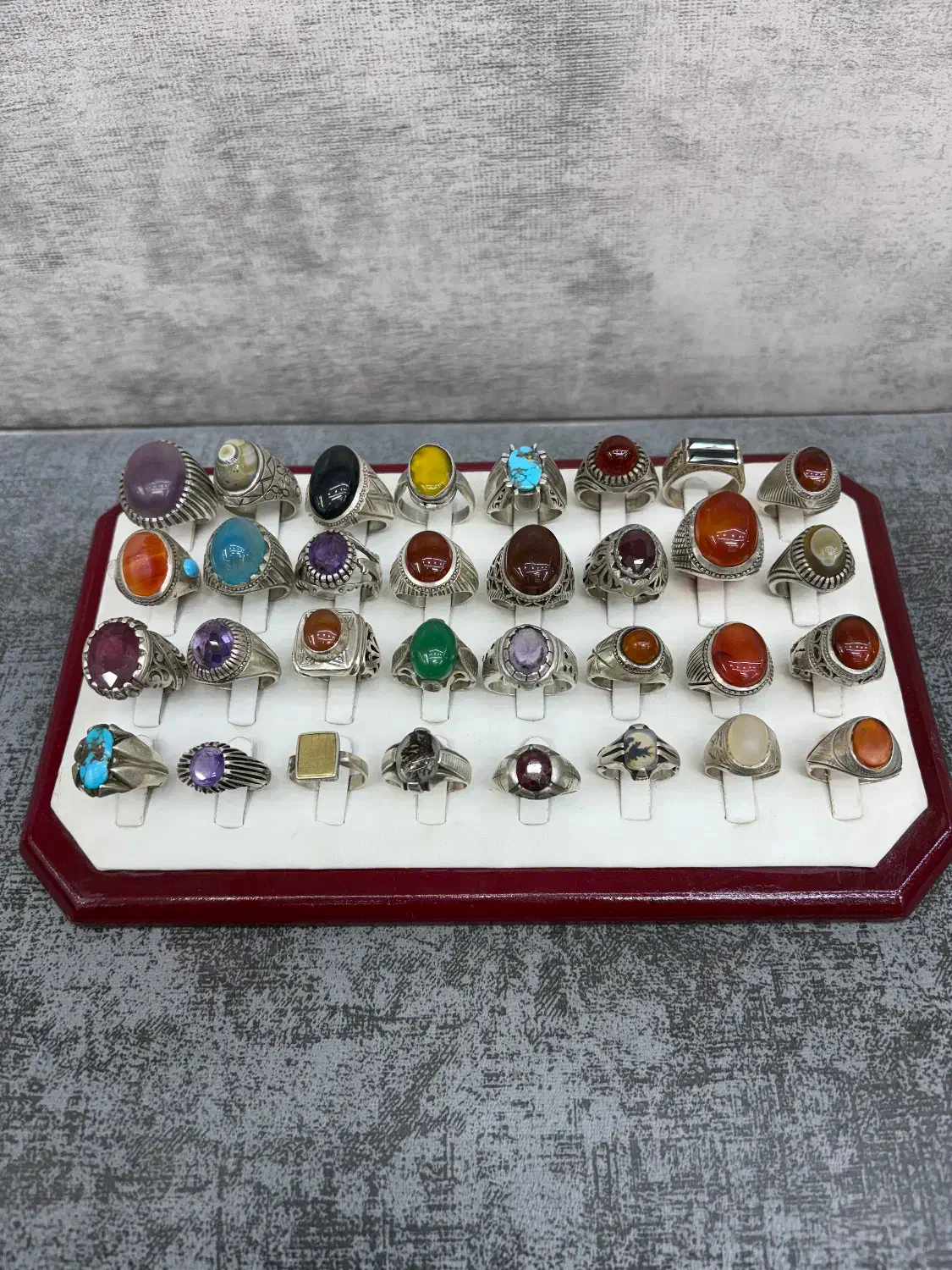 انگشتر مردانه نقره|جواهرات|اردکان, |دیوار