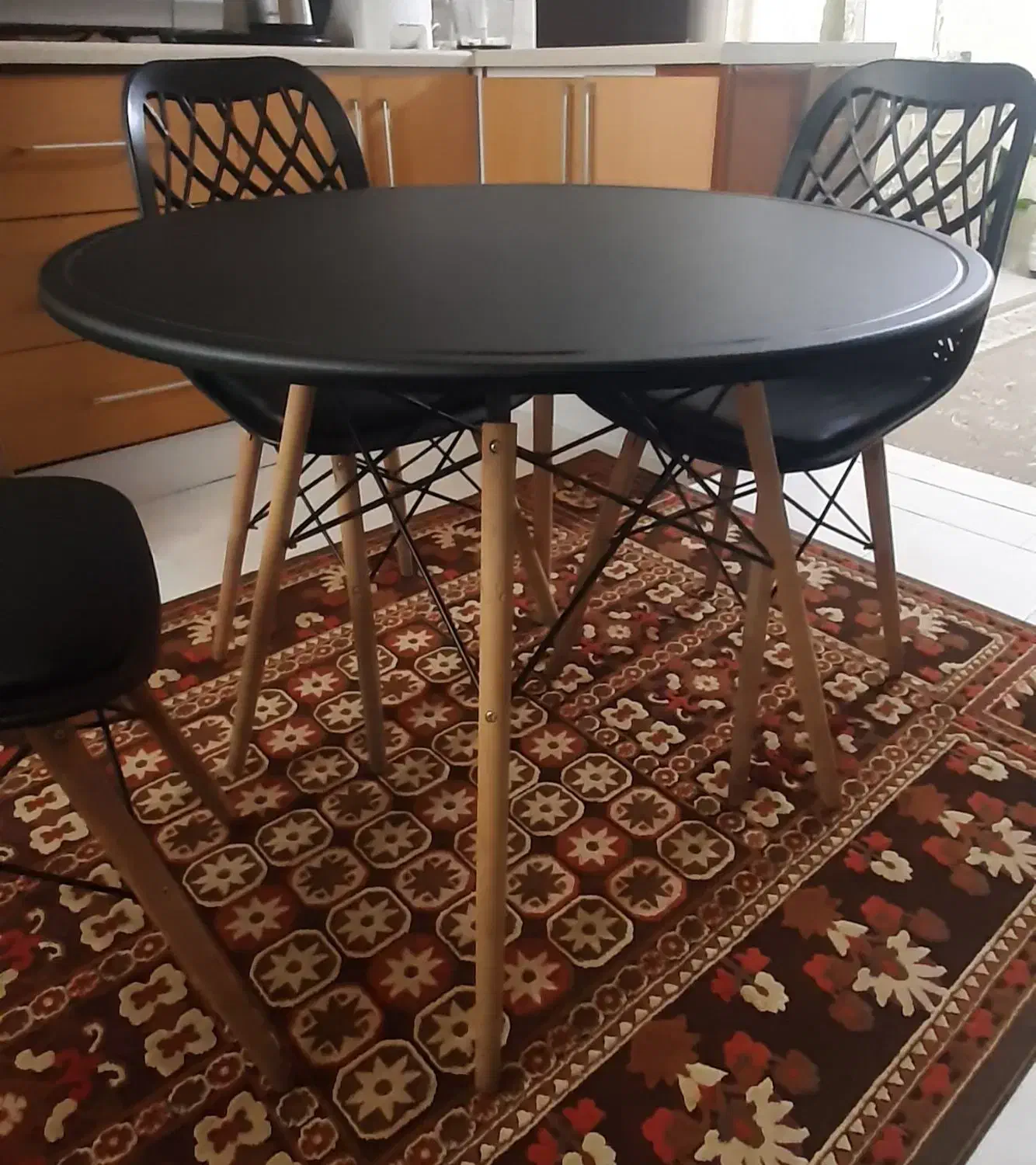 میز و صندلی ۳نفره|میز و صندلی غذاخوری|قزوین, |دیوار