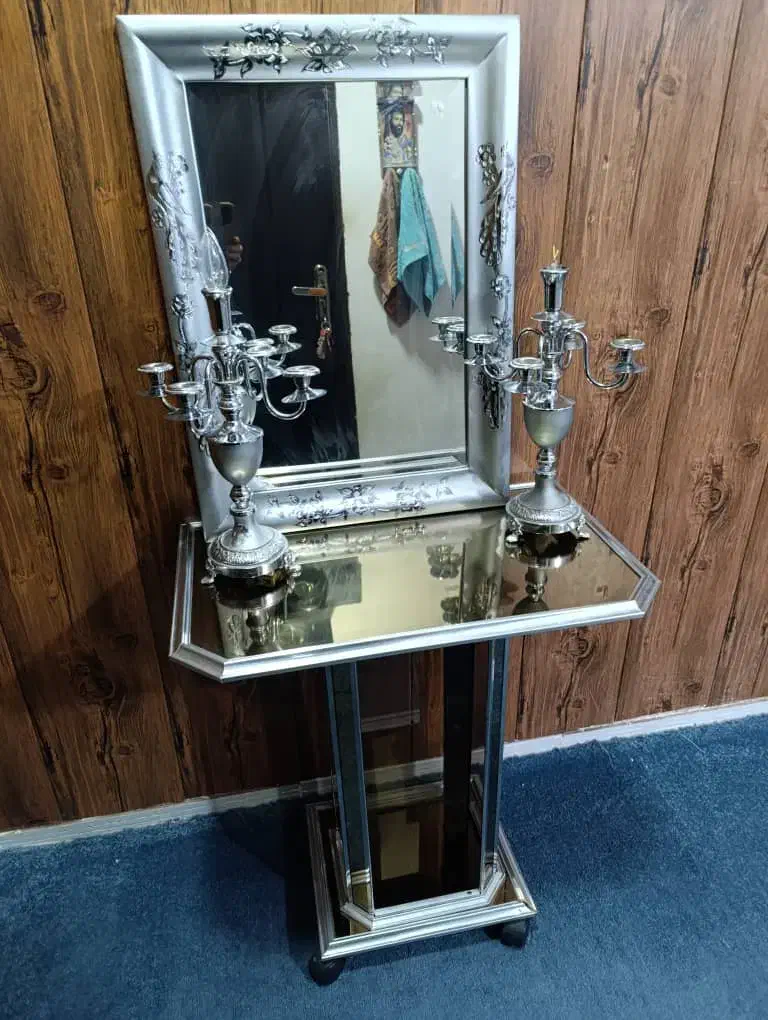 آینه شمعدون|مبلمان خانگی و میز عسلی|چمران, |دیوار