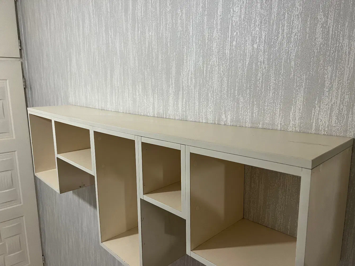 شلف کتابخانه|کتابخانه، شلف، قفسه‌های دیواری|نسیم‌شهر, |دیوار