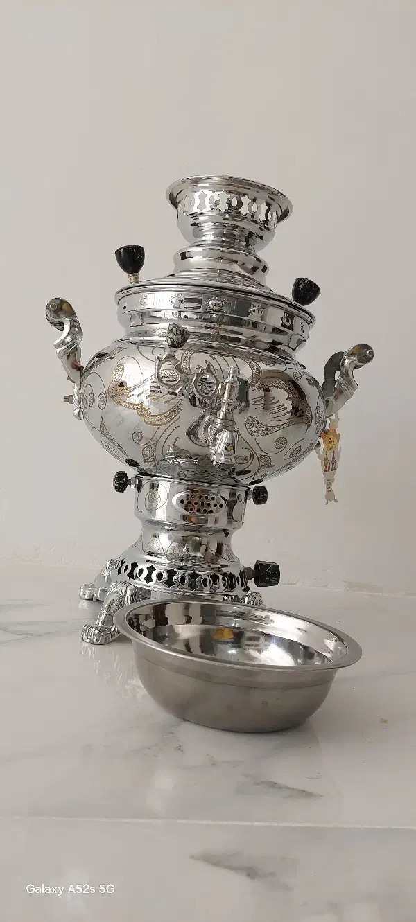 سماور گازی کاملا نو|سماور، چای‌ساز، قهوه‌ساز|نجف‌آباد, گلدشت|دیوار