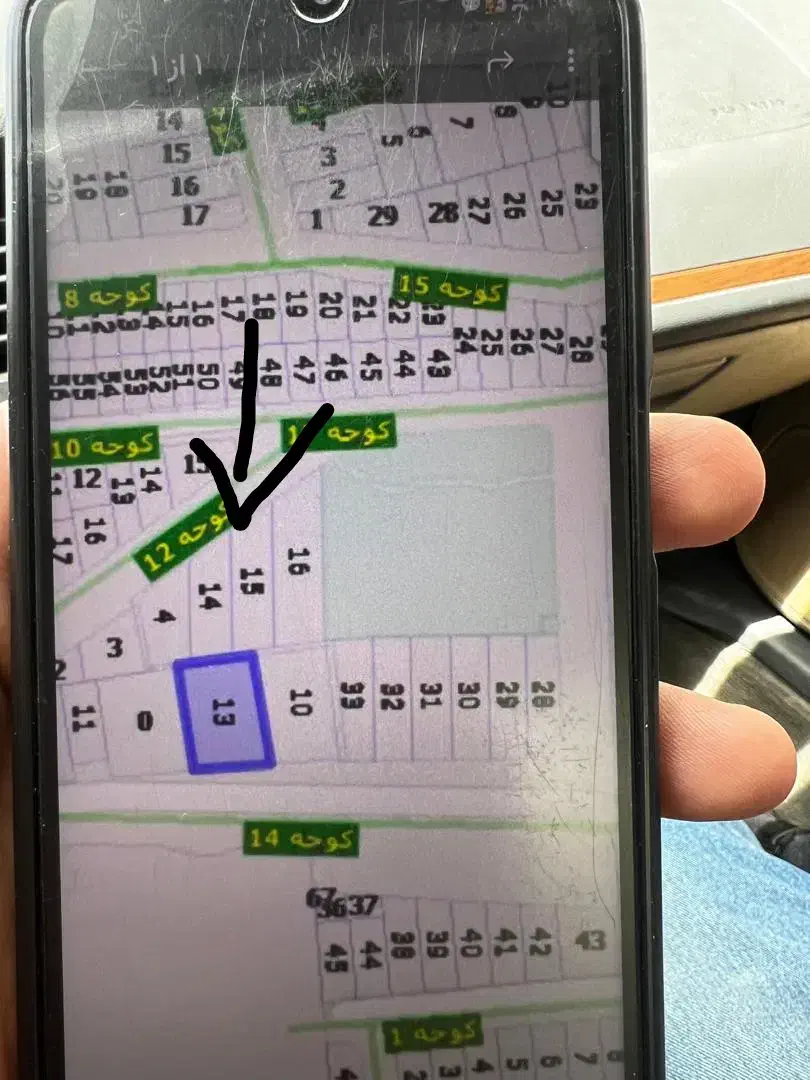 فروش زمین جنوبی|فروش زمین و ملک کلنگی|قم, باغ کرباسی|دیوار