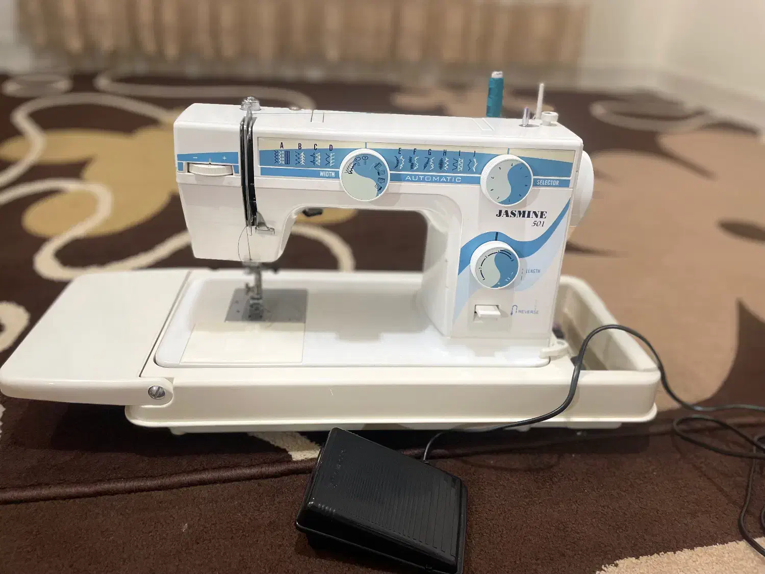 چرخ خیاطی کاچیران یاسمین|چرخ خیاطی و ریسندگی|محمدیه-قزوین, |دیوار