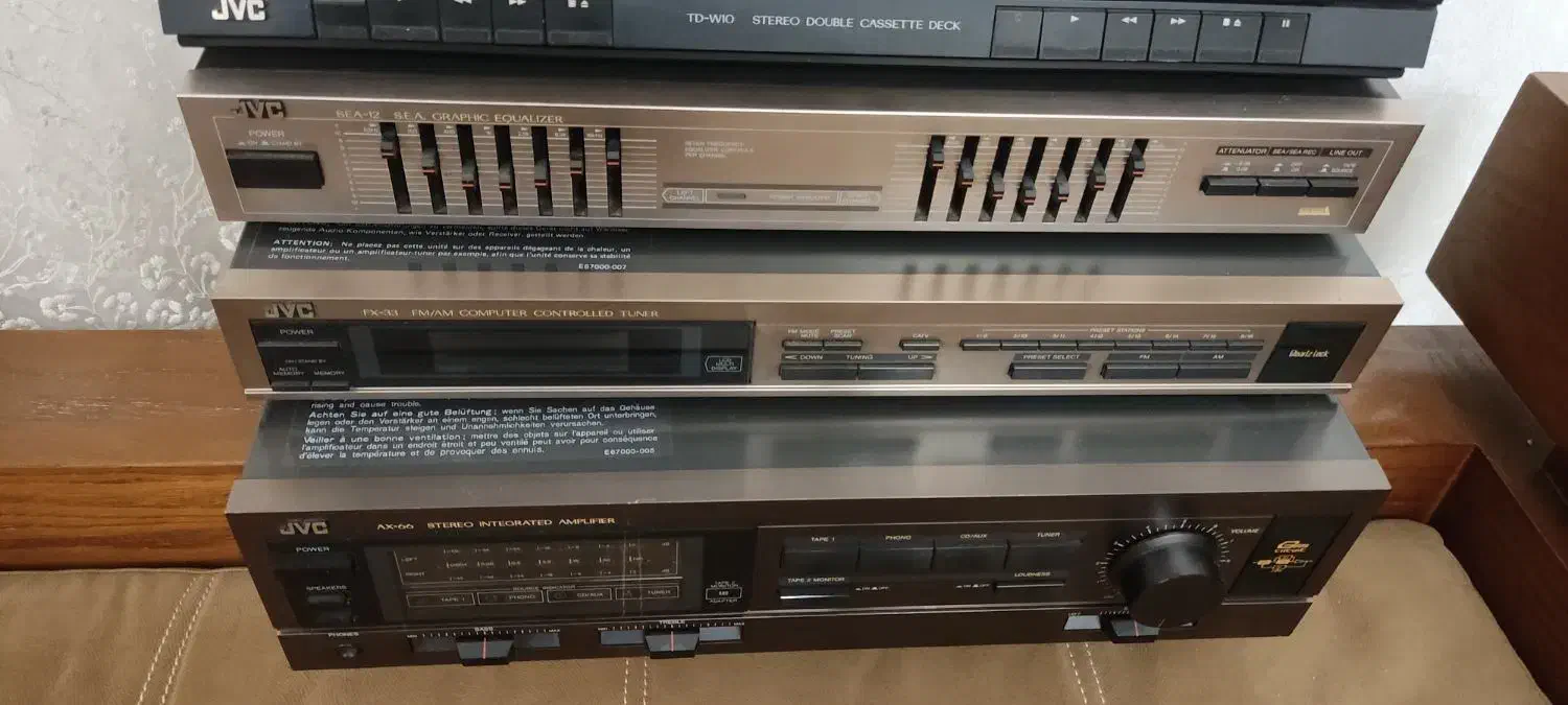 امپ و اکولایزر ست جی وی سی|سیستم صوتی خانگی|ملارد, |دیوار