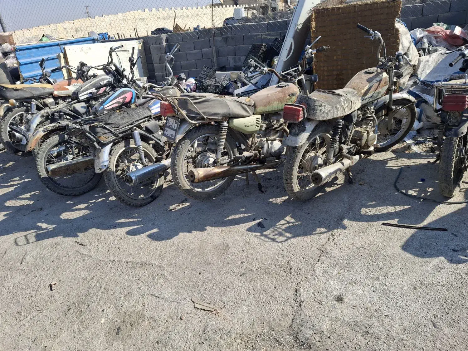 موتور مزایده ای|موتورسیکلت|مرودشت, ده بید|دیوار